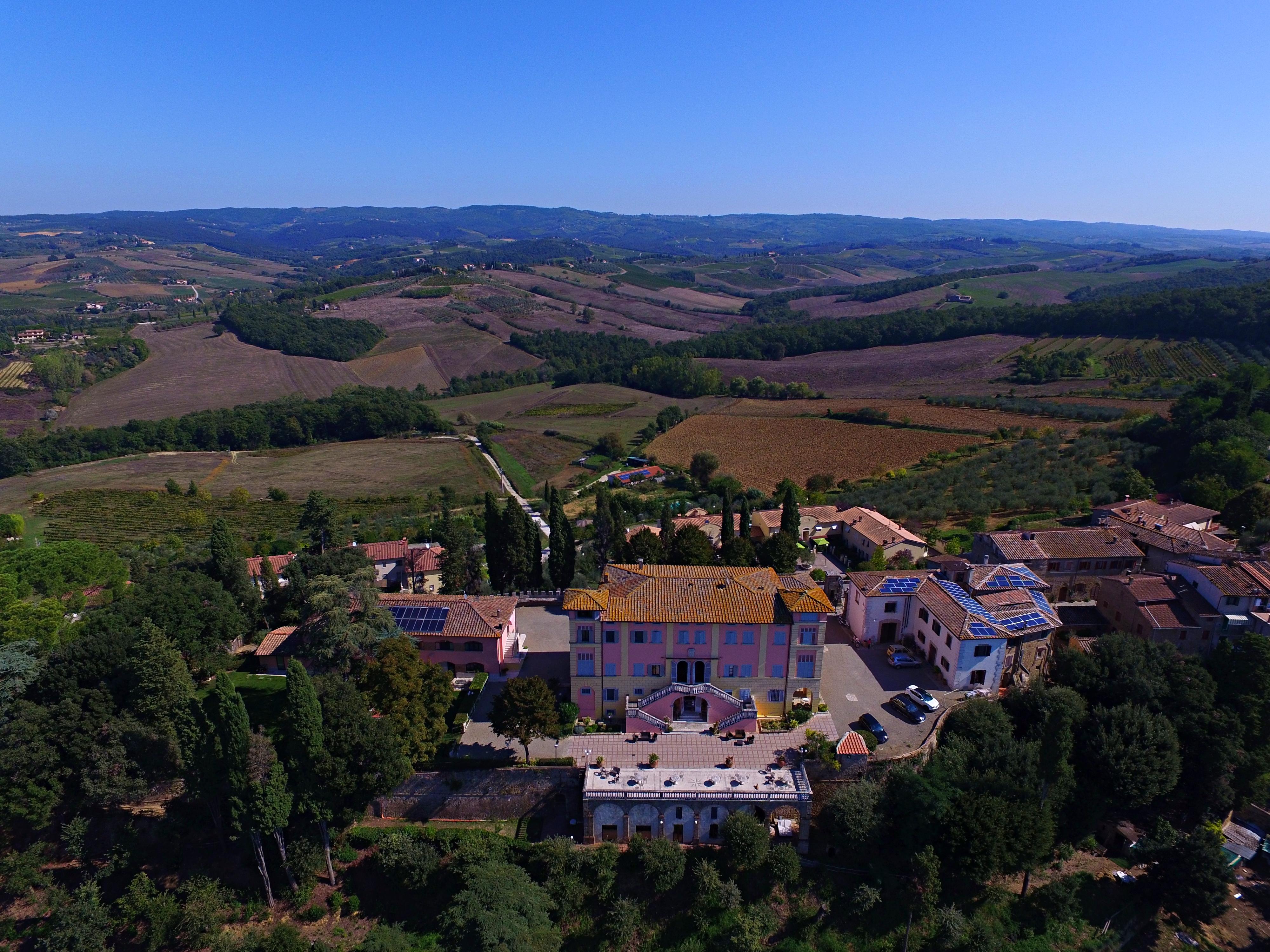 Villa Lecchi Hotel Wellness Colle Val D'Elsa Exteriér fotografie